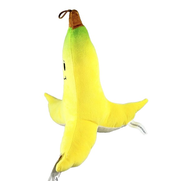 2024 Nintendo Mario Kart Banana Peel Plush 12 inches with Tag - Picture 5 of 6
